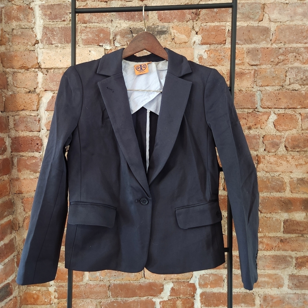 Tory Burch women's navy blazer